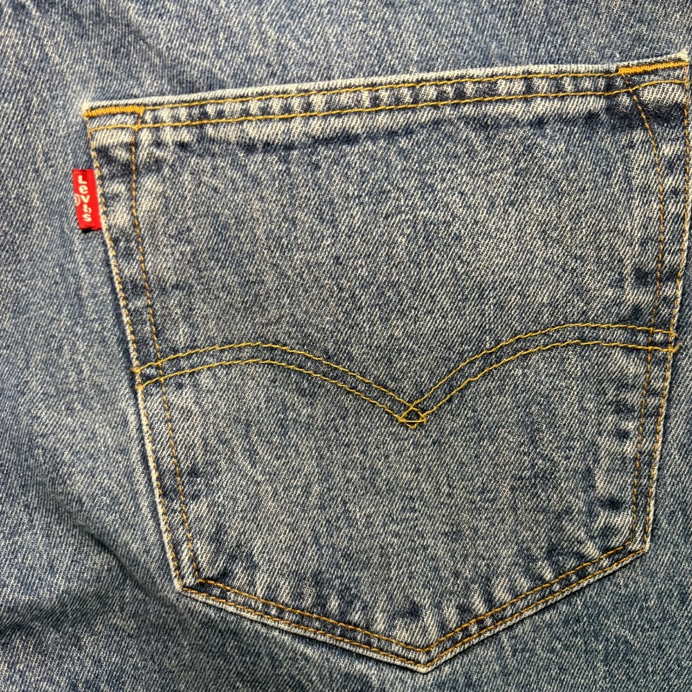 Levi's 501 XX Original Mens Jeans 40x30 Medium Wash Blue Button Fly Denim READ - Picture 11 of 12